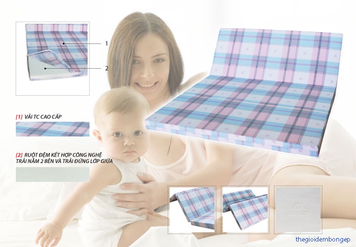 sử dụng đệm bông ép Hanvico