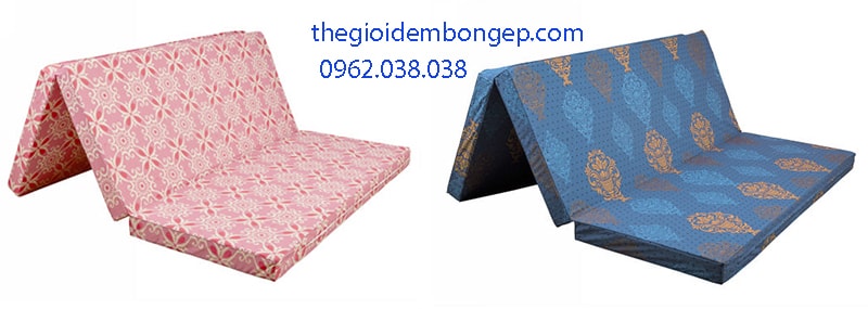 Đệm bông ép sông hồng super smooth vỏ TC